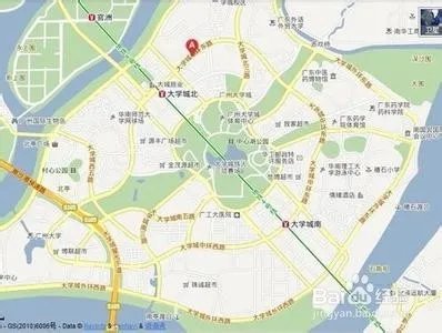 怎么获取广州大学城的详细地图
