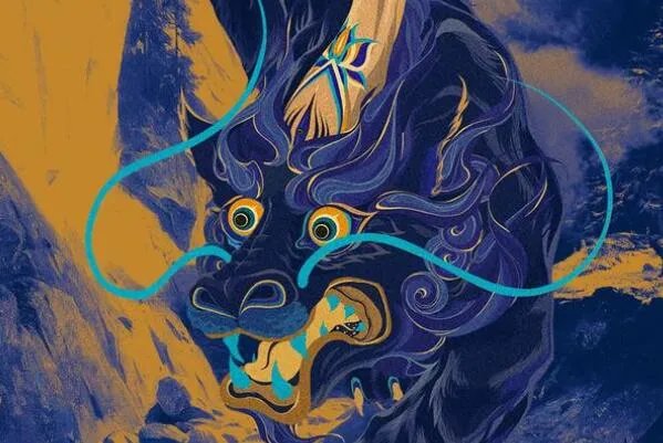 中国十大传统神兽，凤凰排第二，第一是德行高的统治者形象