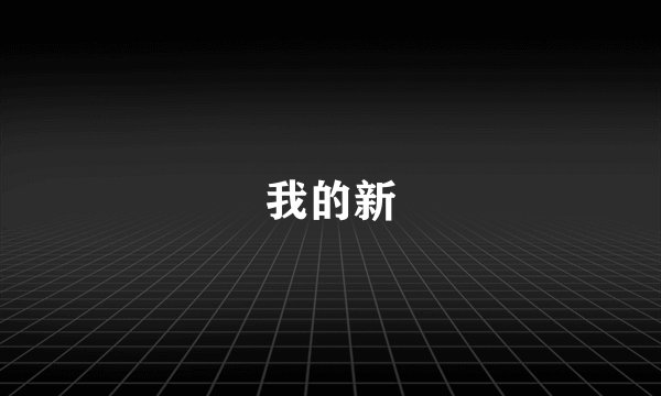 我的新