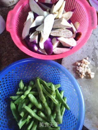 豆角烧茄子