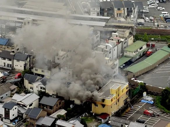 京阿尼火灾遇难者死因发布：绝大多数人是被烧死的