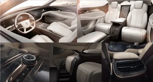 恒驰汽车内饰图曝光,许家印坐车内竖起了大拇指