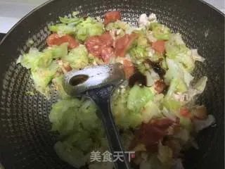 西红柿炒大头菜
