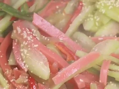 怎样炒西瓜皮？