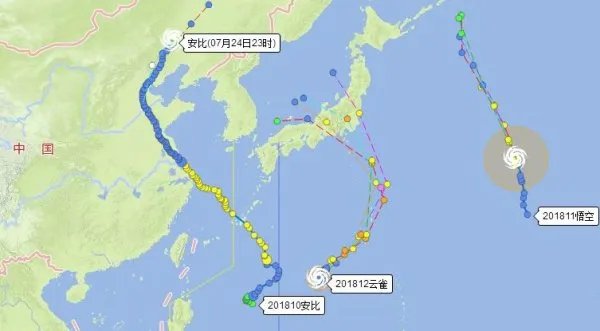 台风云雀前是什么台风