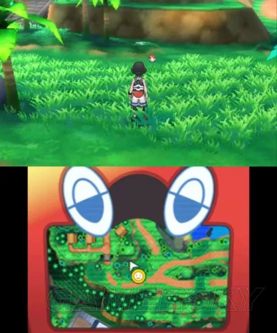 《口袋妖怪究极日月》全精灵分布及出现概率一览