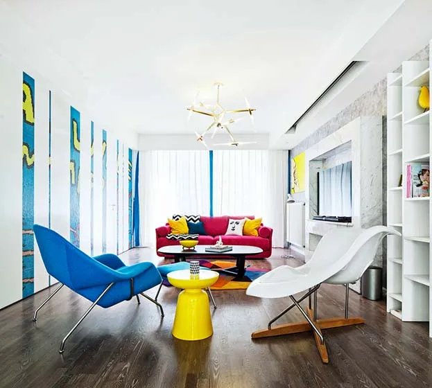 前卫波普风，玩转大胆彩色！