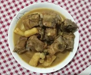 山药炖排骨