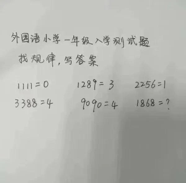 幼儿园数学题2889=多少