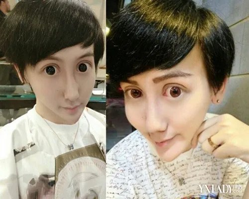 蛇精男纯天然旧照对比今昔对比反差大得吓人