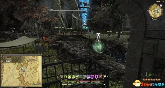 最终幻想14 3.0版本风脉泉坐标一览 FF14风脉泉攻略