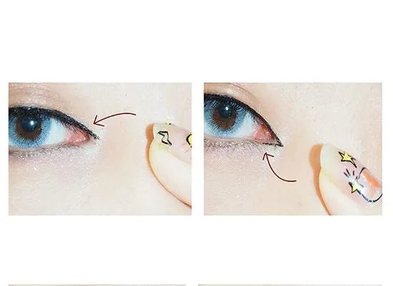 眼妆新手初学化妆教程？