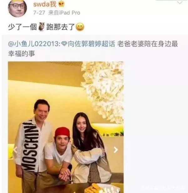 向佐和郭碧婷究竟是怎么认识的?