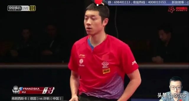 澳公赛男单半决赛许昕4:3战胜弗朗西斯卡,与王楚钦会师决赛如何评许昕的发挥?