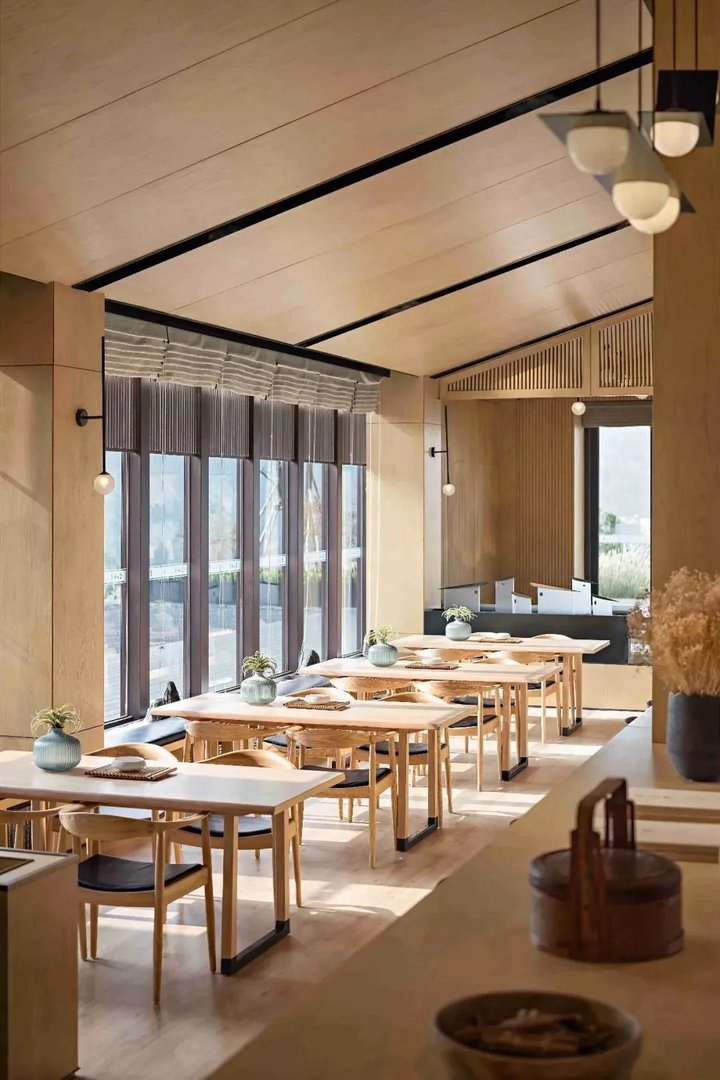 绝美村落售楼处设计，气韵空灵的诗意栖居理想生活，一千个人心里...