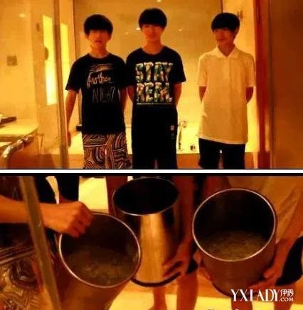 【组tfboys冰桶挑战冰块满满女朋友不心疼吗