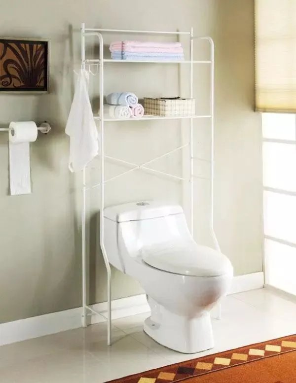 40款卫生间置物架效果图，对你肯定有帮助