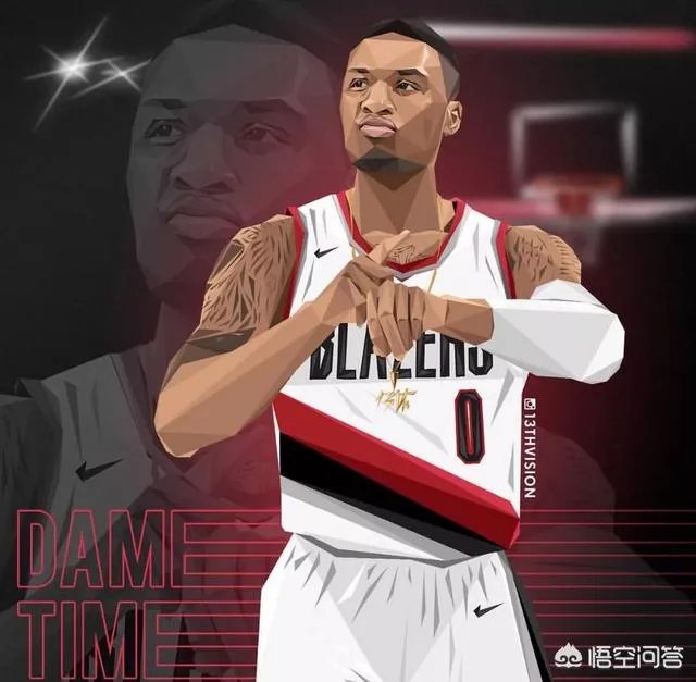 开拓者球星利拉德身上有金州勇士队标的纹身，这是怎么一回事？