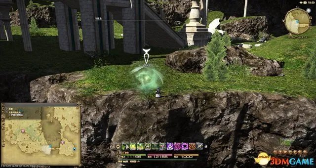 最终幻想14 3.0版本风脉泉坐标一览 FF14风脉泉攻略