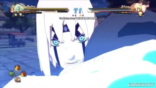 《火影忍者疾风传：究极忍者风暴4》实机演示 卡卡西写轮眼对战佐助