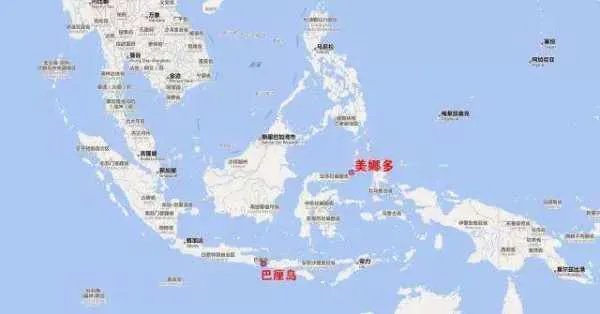 巴厘岛位于世界地图的什么位置