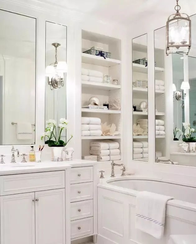 40款卫生间置物架效果图，对你肯定有帮助