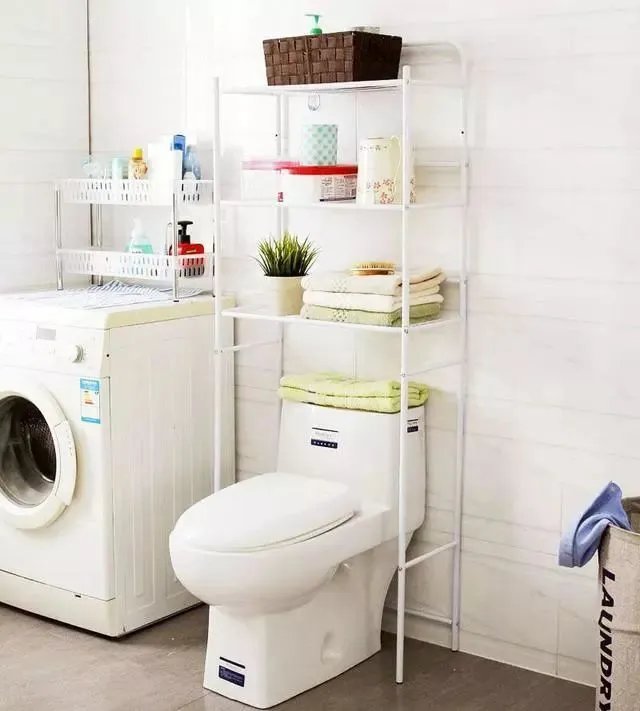 40款卫生间置物架效果图，对你肯定有帮助