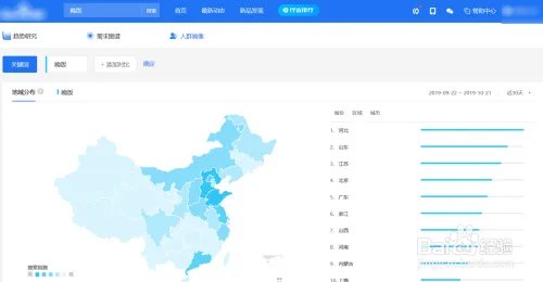 如何使用百度指数工具