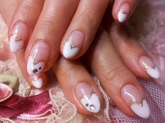 有滨崎步美甲的图片