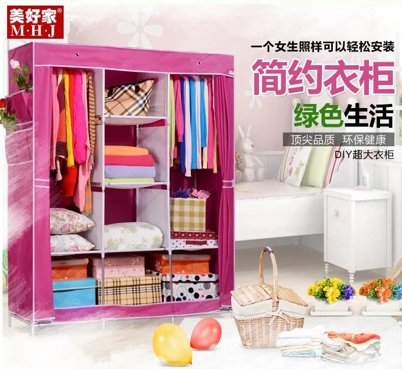 简易衣柜哪个牌子好2018 布衣柜的选购技巧