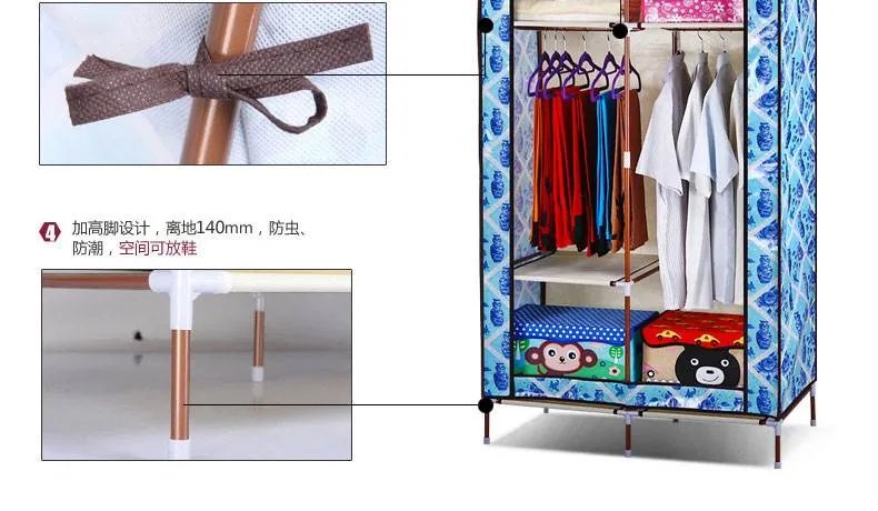 简易衣柜哪个牌子好2018 布衣柜的选购技巧