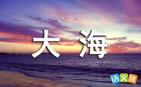 我爱大海作文