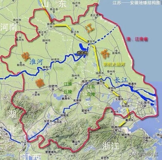 江南到底指的是哪些地方？