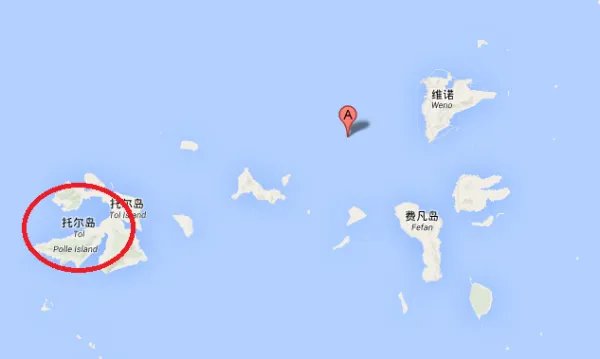 想知道: 特鲁克泻湖在哪？