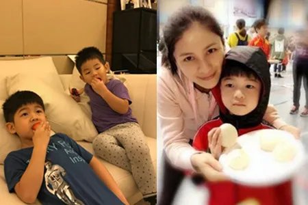 沙溢胡可素颜合影 气质依旧抵挡不住