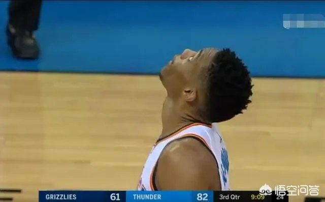 第三节没打完，威少就拿下16个篮板，成就赛季三双，你怎么看？