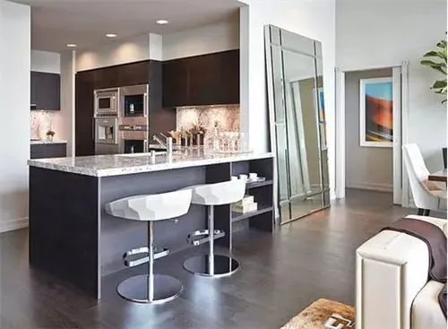 厨房隔断装修效果图，几款美观实用的厨房隔断