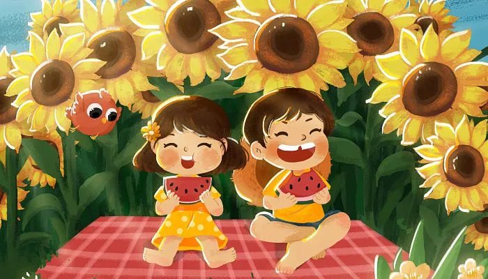 简单儿童节祝福语