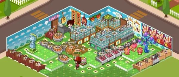 狂欢超市水果妹便利店7口碑摆放