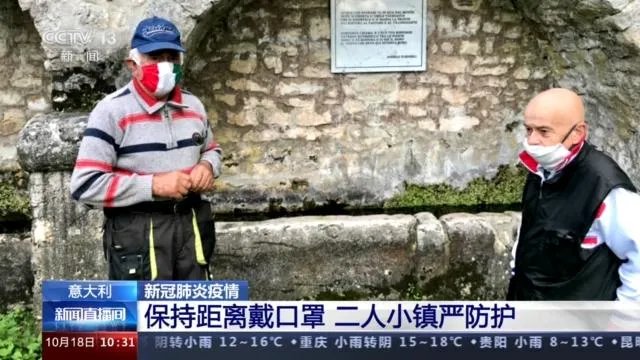 意大利一个2人小镇坚持戴口罩，如何评价这两人的行为？
