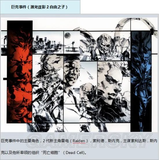 《合金装备》系列人物剧情 合金装备系列关键人物剧情整理