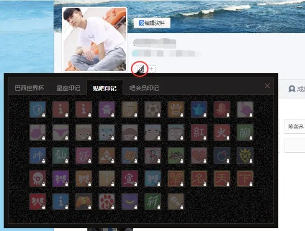 怎么在百度会员点亮贴吧图标，就是那个徽章