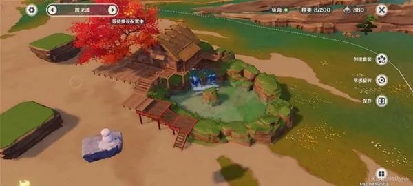 《原神》尘歌壶枫树阁楼及滨海小屋搭建参考