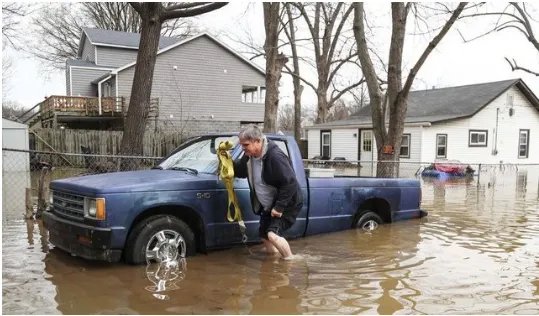 美国暴雨多地被淹会引发洪水吗?