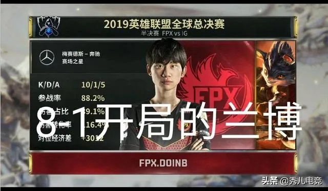 FPX强势击败IG拿到S9决赛名额,玩家感觉IG无法限制住Doinb才是最大的败笔,是这样吗?