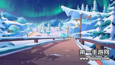 QQ飞车手游极地冰镇怎么跑 极地冰镇跑法攻略