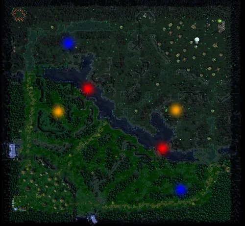 DOTA黑市商人的位置自己找就是找不到，有图的最好（新手）