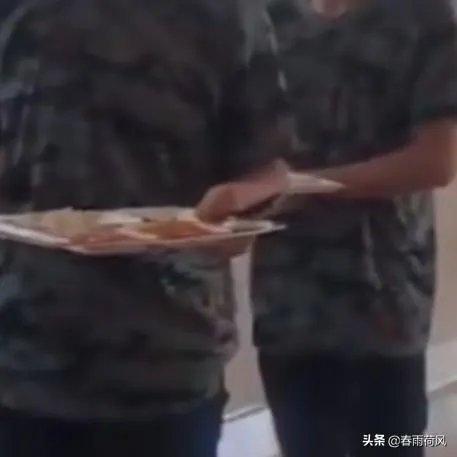 军训教官手抓学生剩饭当场吃掉，对此你有什么感想？