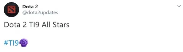 DOTA2Ti9小组赛全明星阵容公布 上届冠军OG战队无一人上榜