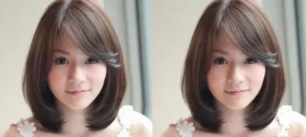 塌鼻子适合什么发型